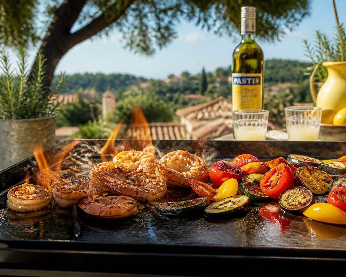 découvrez notre recette savoureuse de gambas flambées au pastis, un plat délicieux qui marie parfaitement les saveurs de la mer et de l'anis pour régaler vos invités.