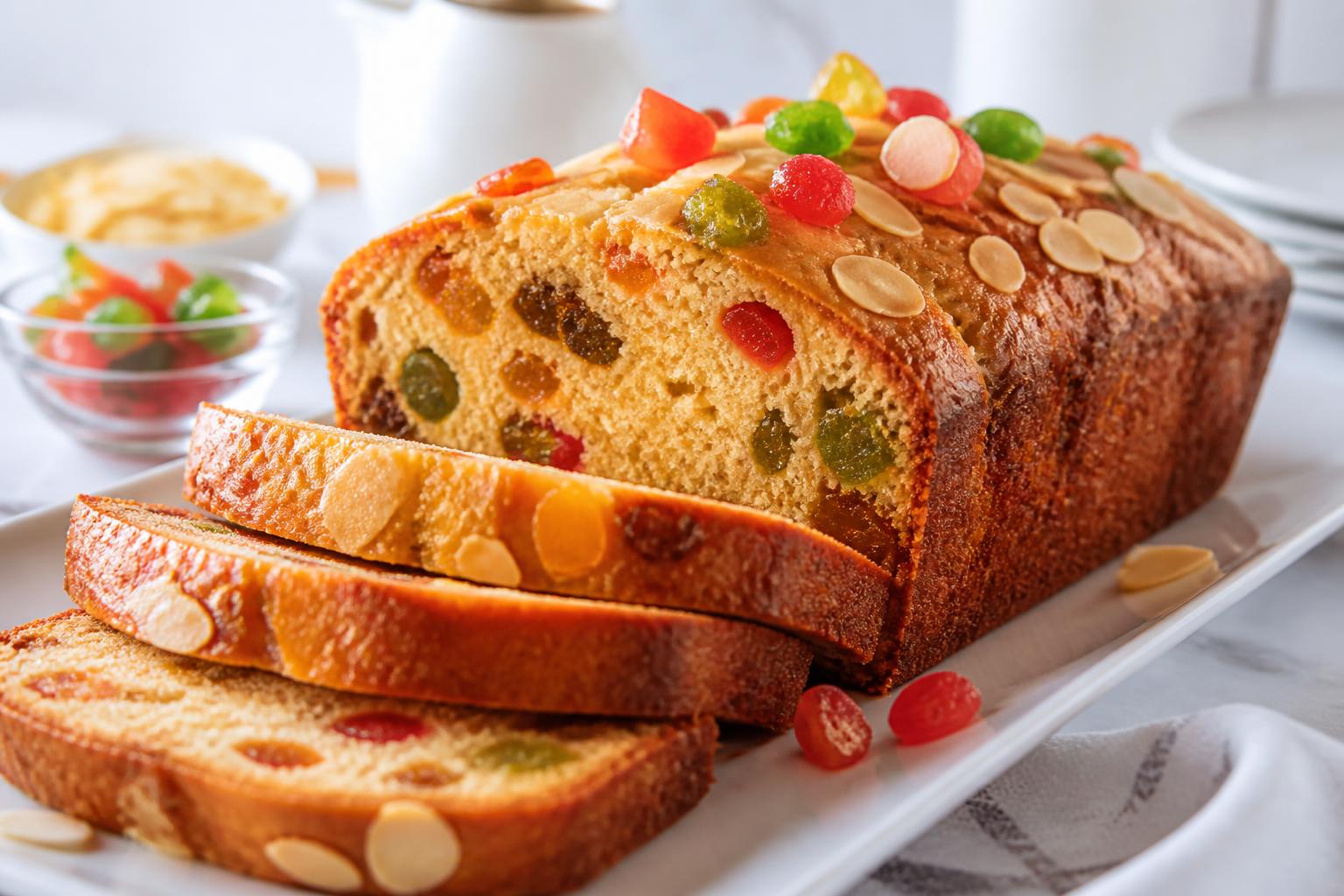 découvrez notre recette de cake aux fruits confits moelleux, parfait pour un dessert gourmand et parfumé à partager en toute simplicité.
