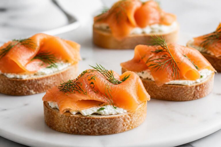 découvrez nos délicieuses recettes de canapés au saumon fumé, parfaits pour vos apéritifs gourmands et conviviaux.