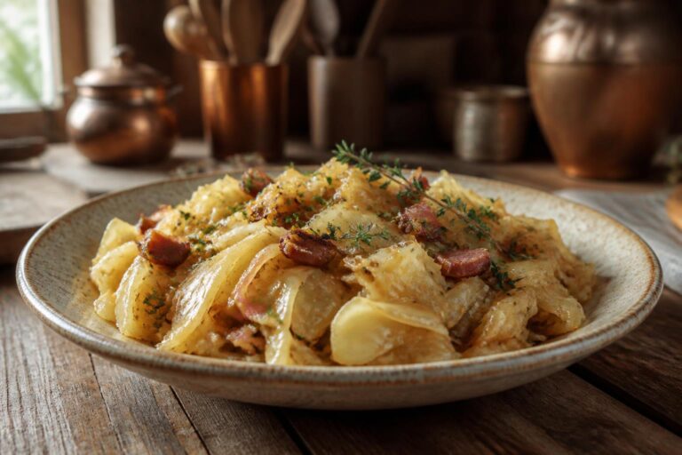 découvrez la recette traditionnelle du chou braisé à l'auvergnate, un plat savoureux et réconfortant aux saveurs authentiques de la région auvergne.