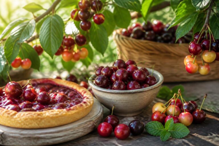 découvrez tout sur la cerise : ses différentes variétés, la saison idéale pour en profiter et des idées gourmandes pour savourer ce fruit délicieux.