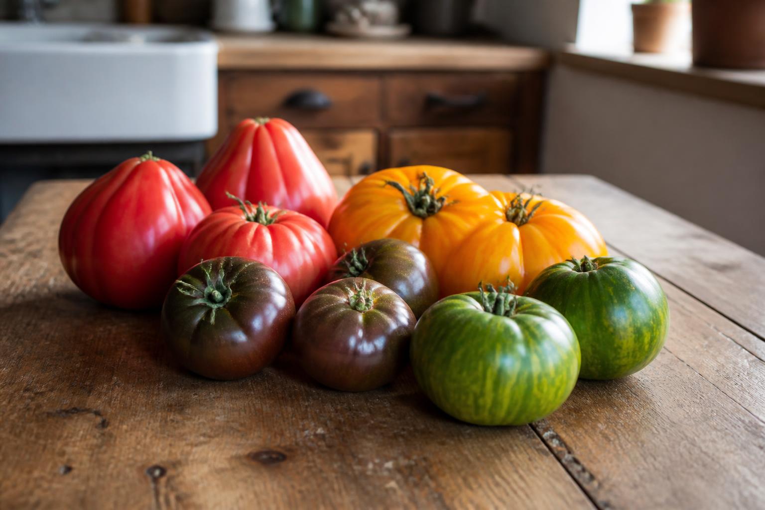 découvrez tout sur la tomate : ses principales variétés, la saison idéale pour la récolter et les meilleures méthodes pour la conserver.