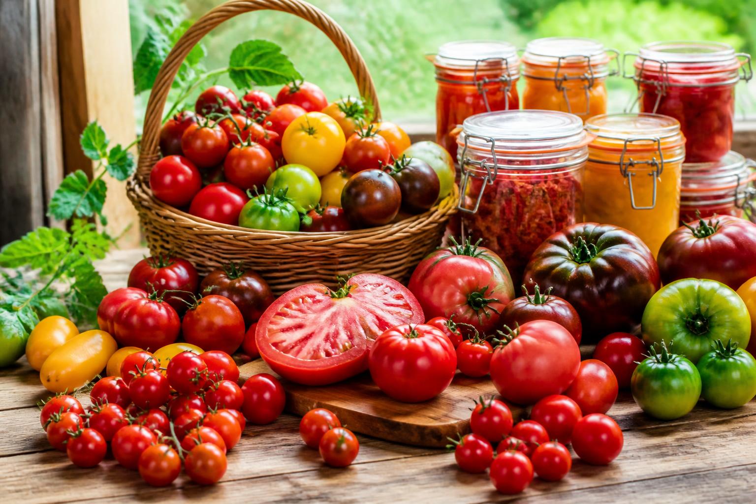 découvrez tout sur la tomate : ses différentes variétés, la saison idéale pour la récolte, et les meilleures méthodes de conservation pour profiter de sa fraîcheur plus longtemps.