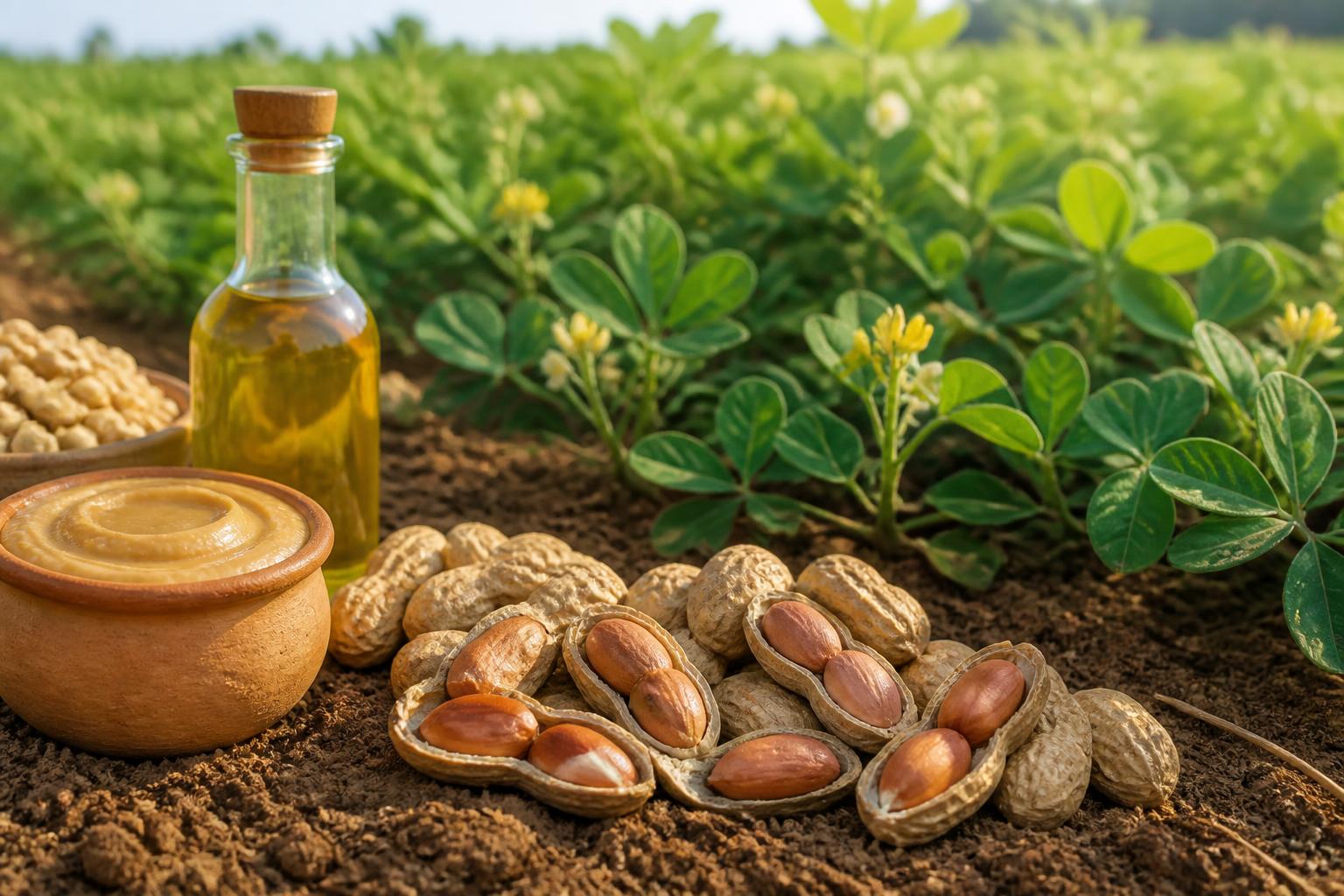 découvrez l'origine de l'arachide, ses diverses utilisations en cuisine et ses bienfaits pour la santé dans cet article complet.