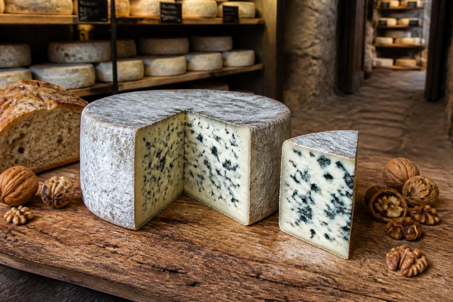 découvrez le bleu des causses, un fromage aop authentique issu des terroirs du sud de la france, alliant tradition et saveurs uniques pour les amateurs de fromages affinés.