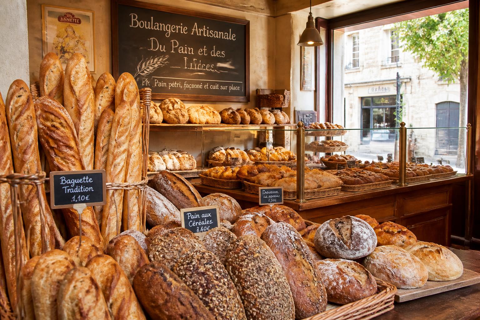 découvrez le pain français, symbole de tradition et de savoir-faire artisanal, avec ses nombreuses variétés savoureuses qui enchantent les palais depuis des siècles.
