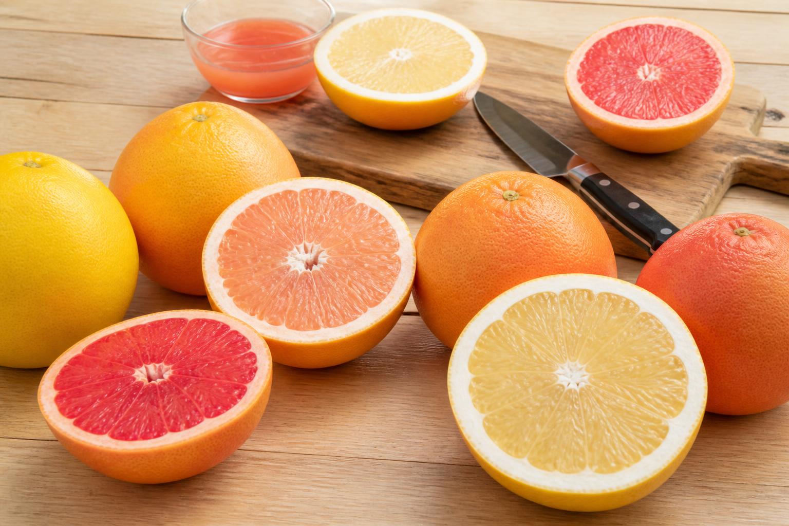 découvrez les différentes variétés de pamplemousse, leurs bienfaits pour la santé et des idées recettes savoureuses pour intégrer ce fruit frais à votre alimentation.