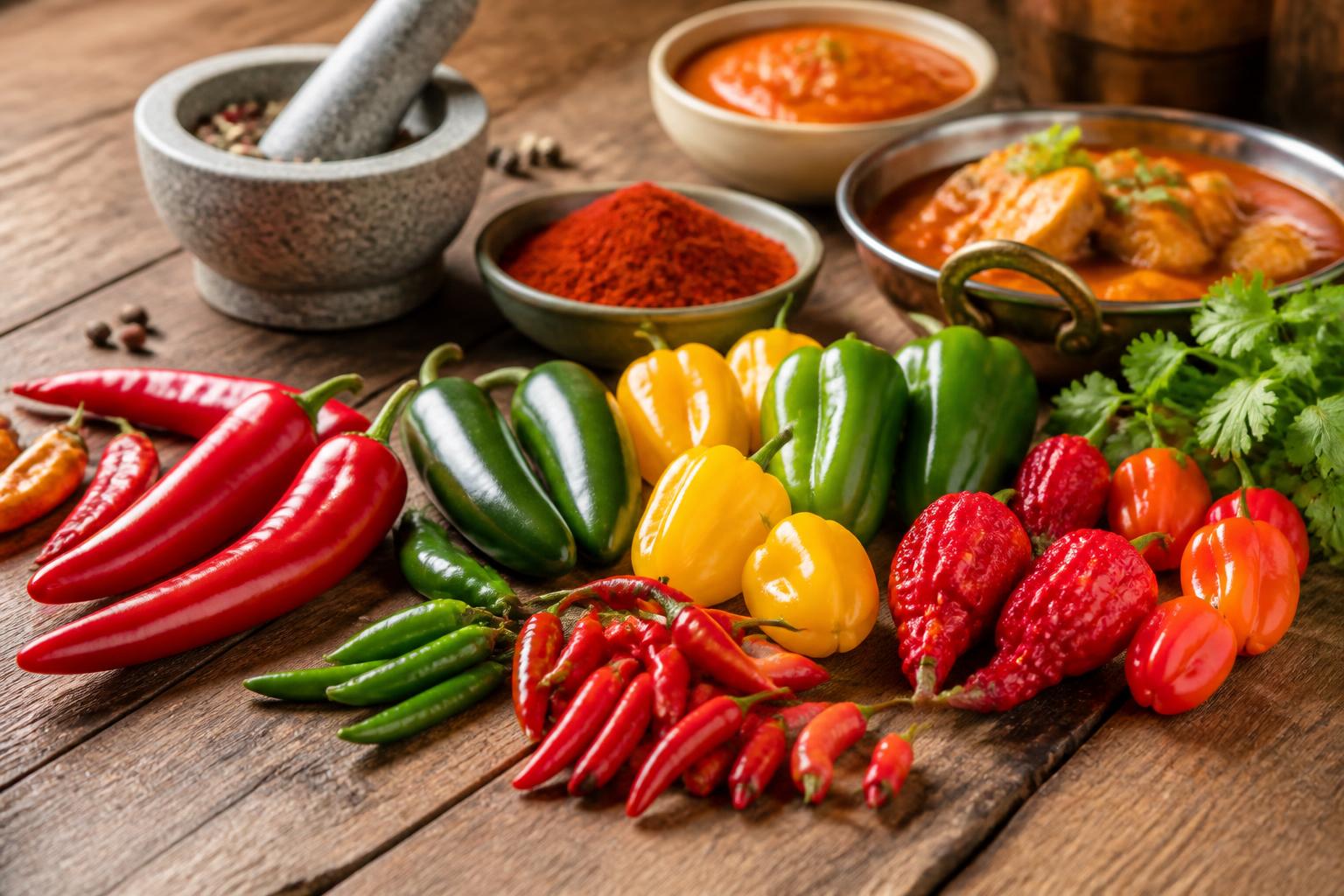 découvrez les différentes variétés de piment, leur niveau de force et comment les utiliser en cuisine pour relever vos plats avec saveur et originalité.