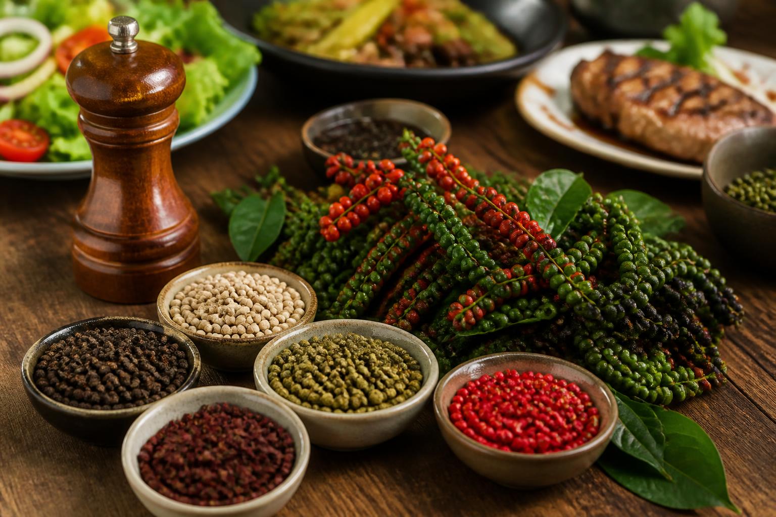 découvrez les différentes variétés de poivre, leurs origines et leurs usages culinaires pour sublimer vos plats avec cette épice incontournable.