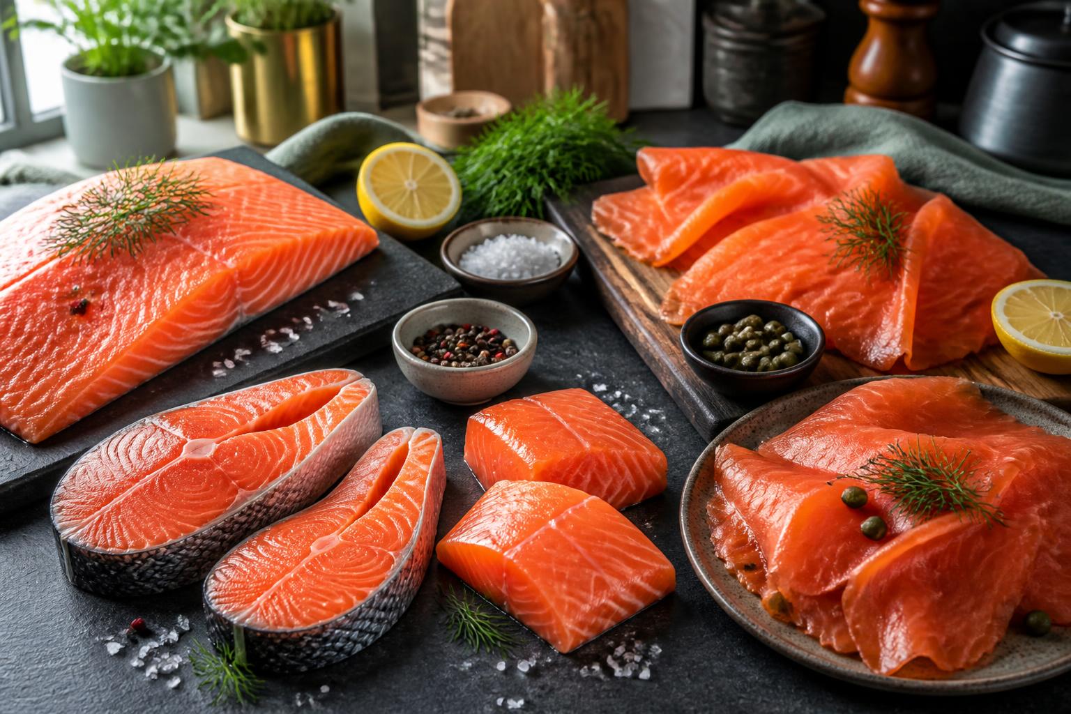 découvrez tout sur le saumon : ses différentes variétés, conseils pour bien le choisir et astuces de préparation pour des recettes savoureuses.