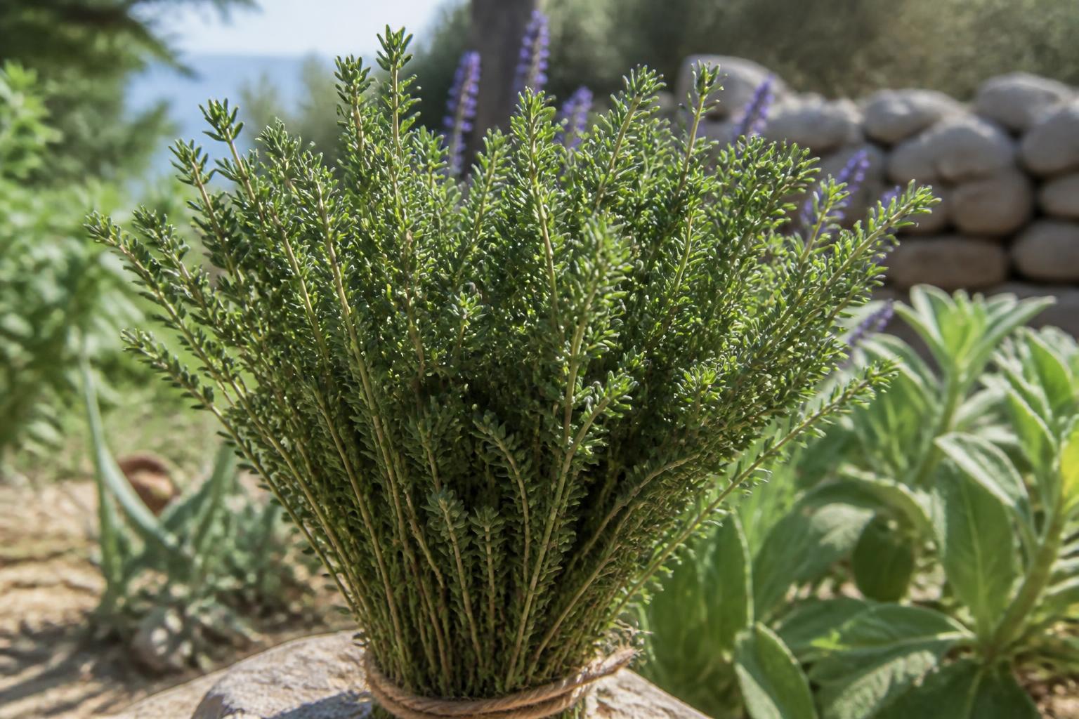 découvrez les vertus médicinales et les multiples usages culinaires du thym, cette herbe aromatique aux bienfaits naturels pour votre santé et votre cuisine.