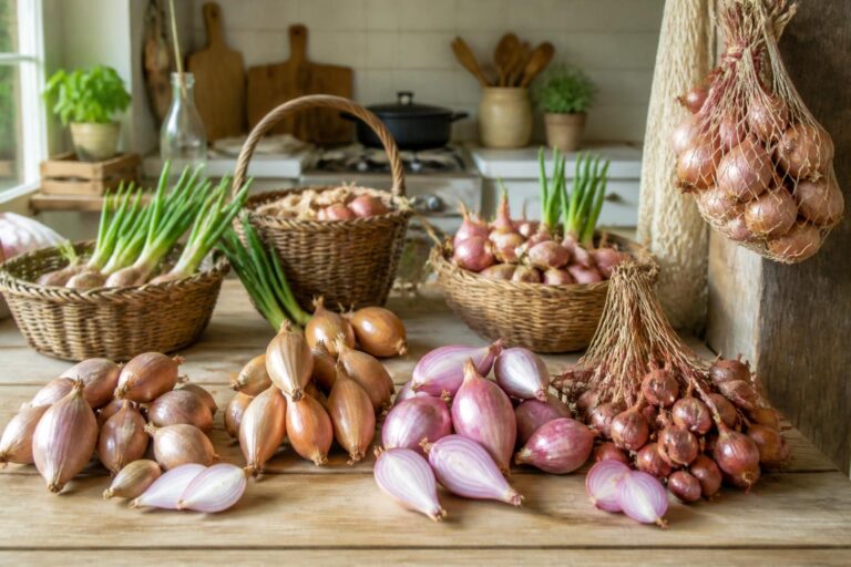 découvrez tout sur l'échalote : ses différentes variétés, méthodes de conservation efficaces et conseils d'utilisation pour sublimer vos plats.