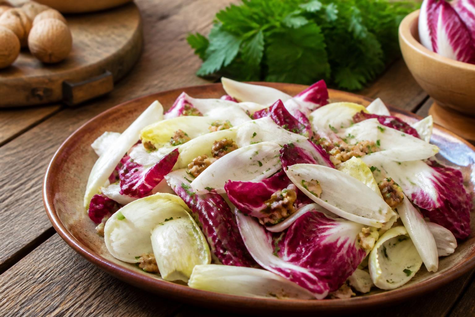 découvrez les bienfaits de l'endive, comment bien la choisir et des idées savoureuses pour la cuisiner facilement.