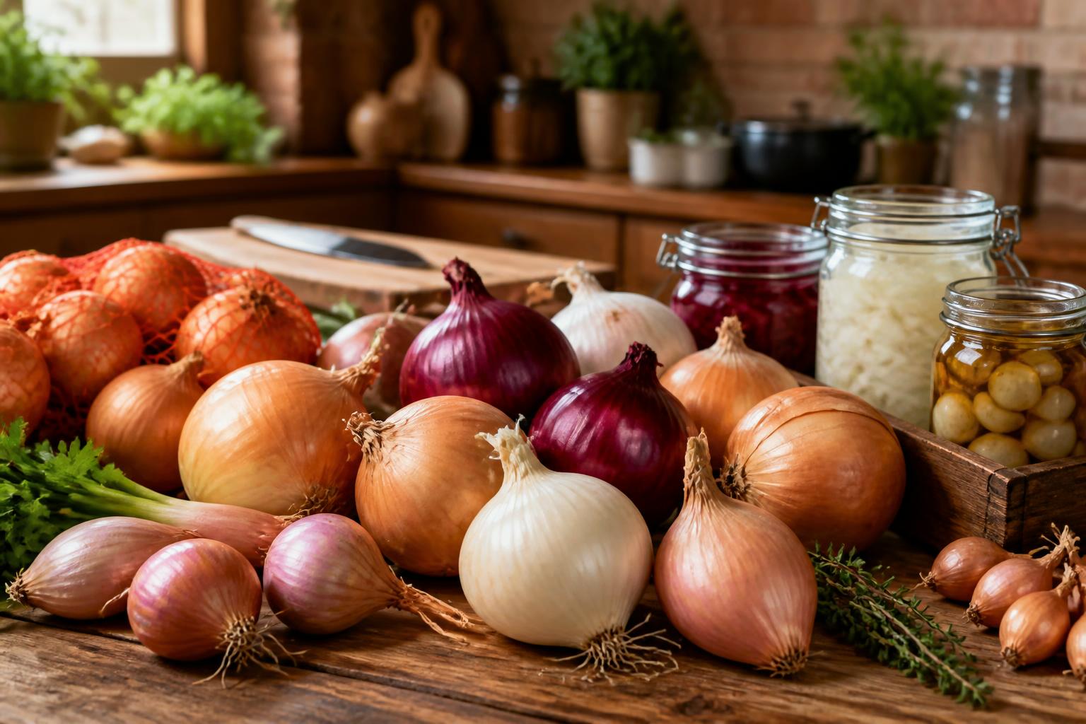 découvrez tout sur l'oignon : ses différentes variétés, conseils de conservation et idées d'utilisations en cuisine pour sublimer vos plats.