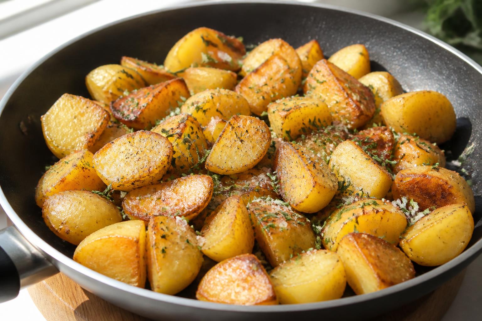 découvrez notre recette facile de pommes de terre sautées dorées et croustillantes, parfaites pour accompagner tous vos plats et régaler toute la famille.