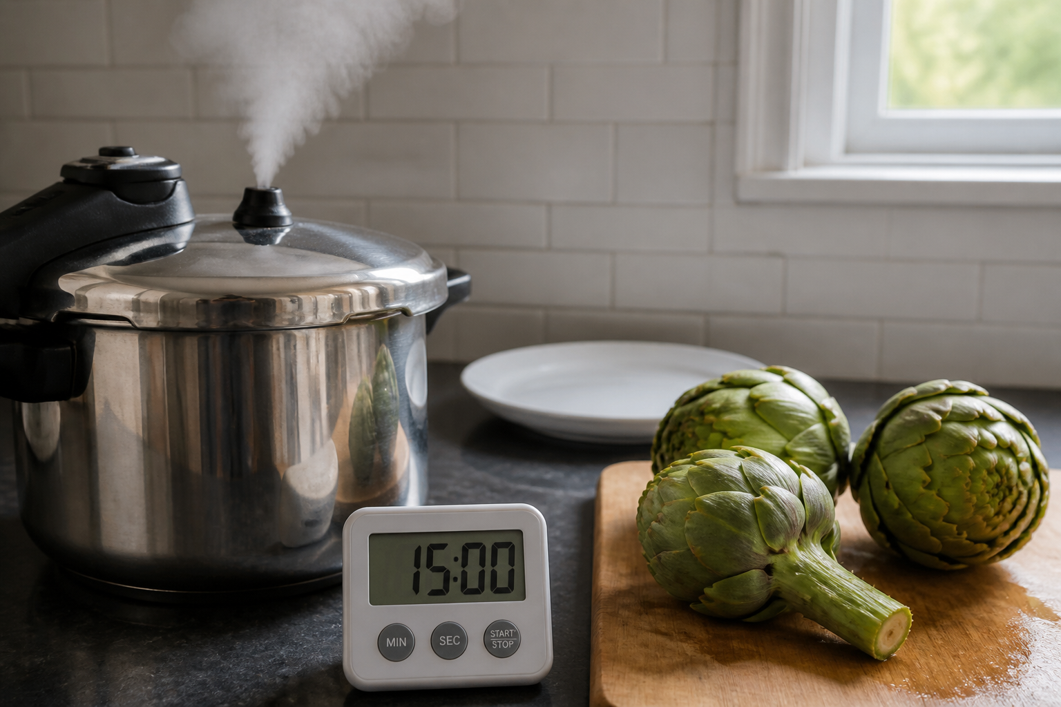 Artichauts à la cocotte-minute : le temps de cuisson idéal