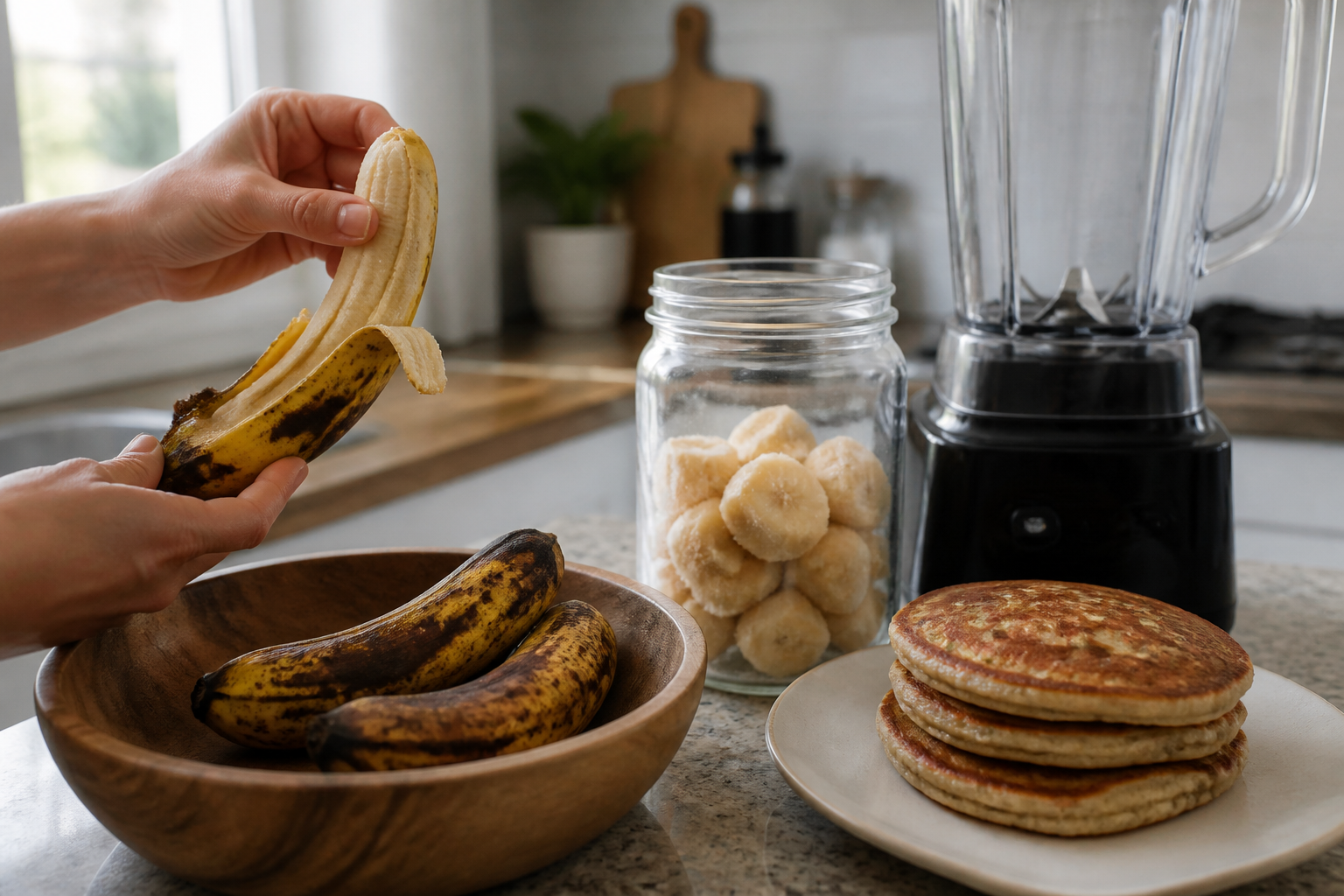 Bananes trop mûres : 3 recettes pour les sauver en un clin dœil