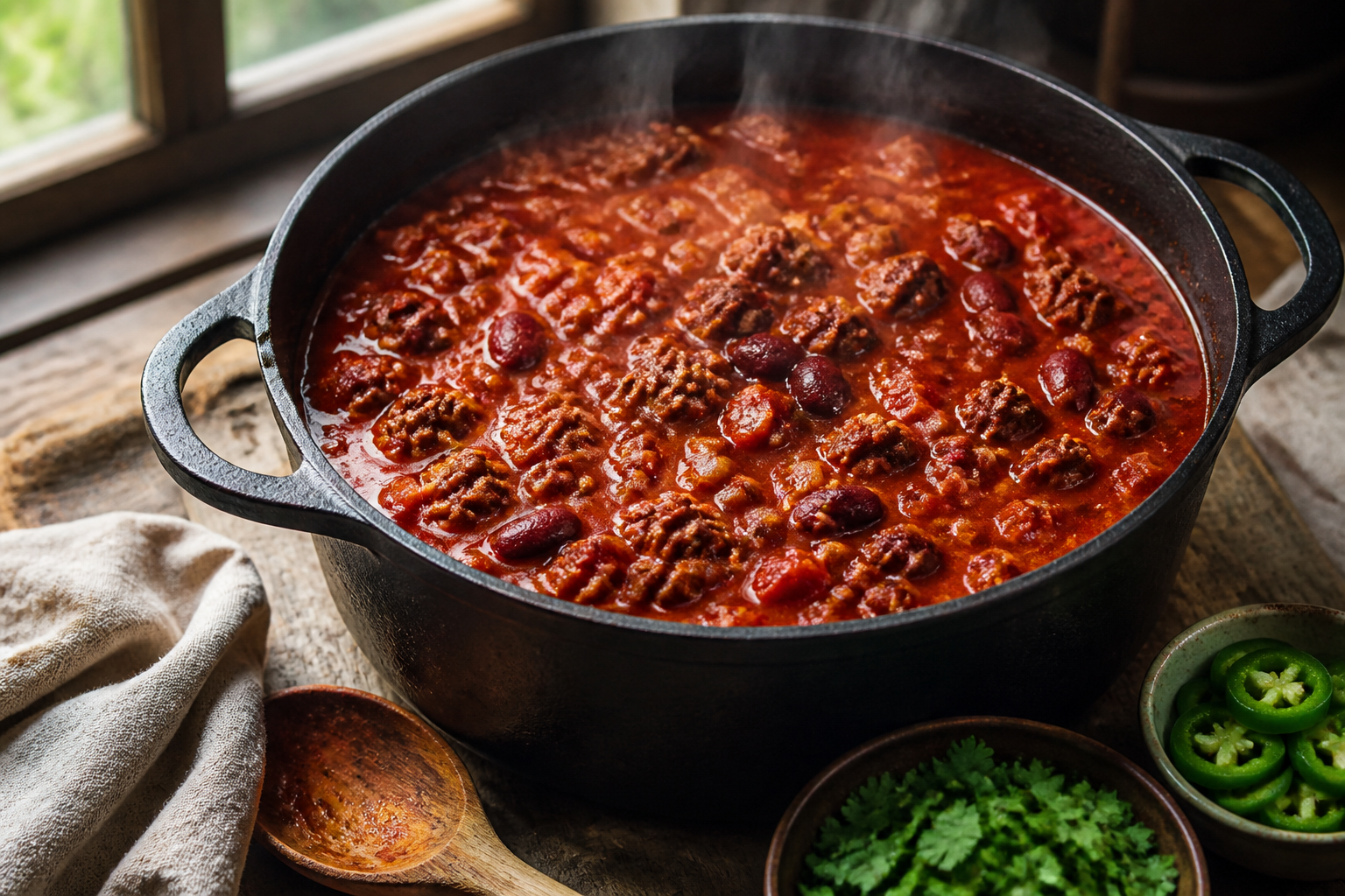 Chili con carne : la recette authentique