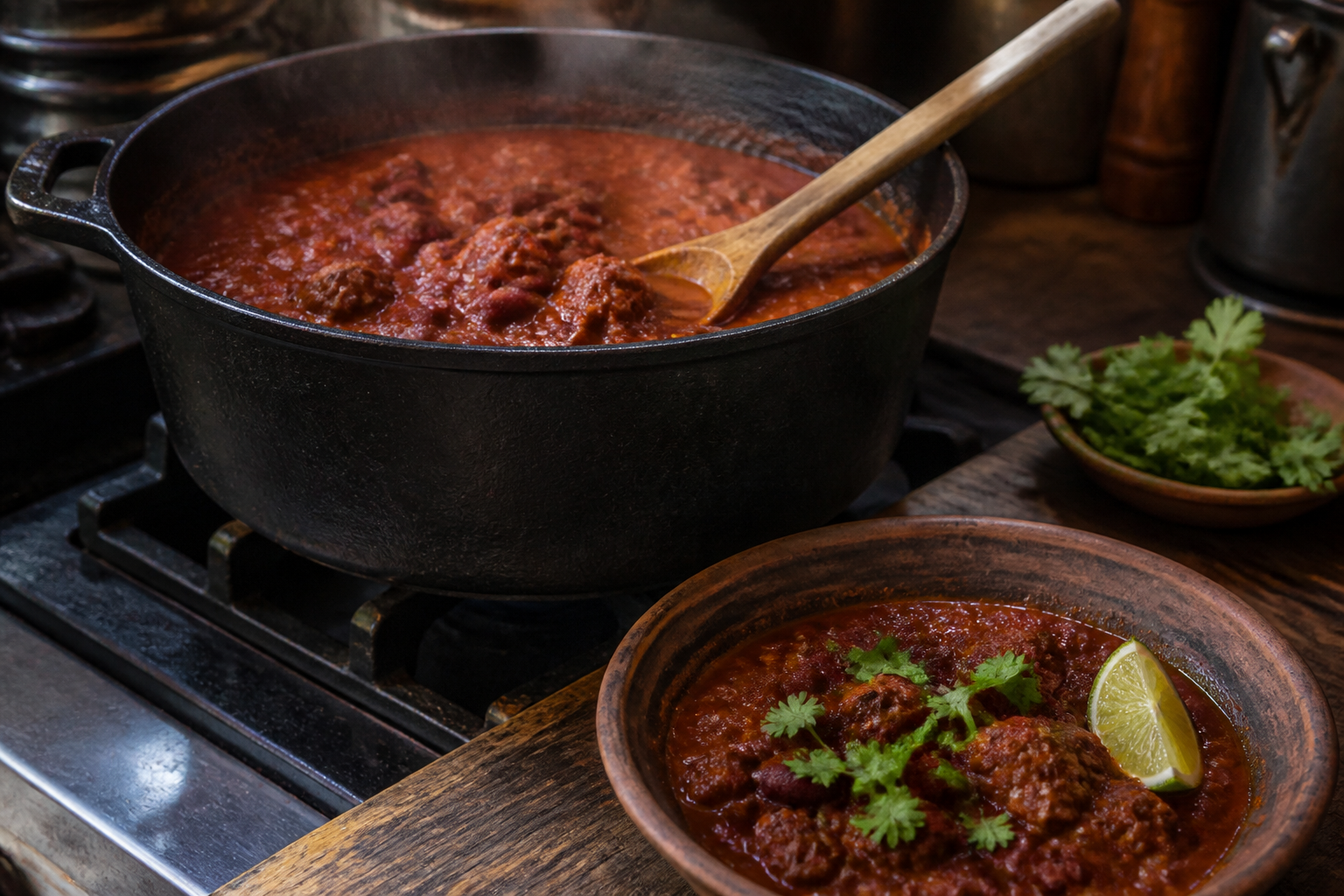 Chili con carne : la recette authentique