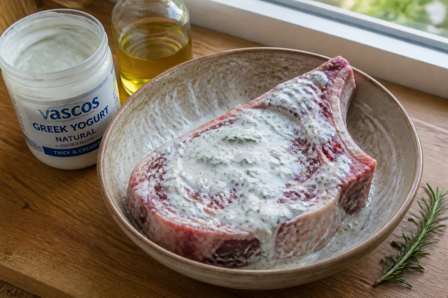 Côte de bœuf au yaourt : la marinade qui la rend ultra tendre