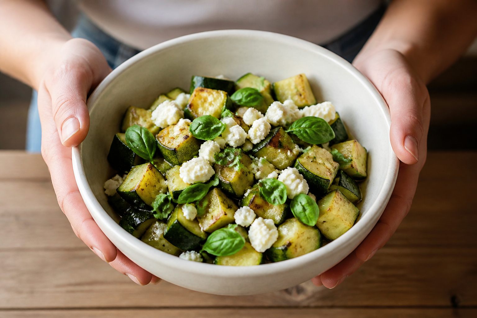Courgettes poêlées à la feta : la recette qui fait lunanimité