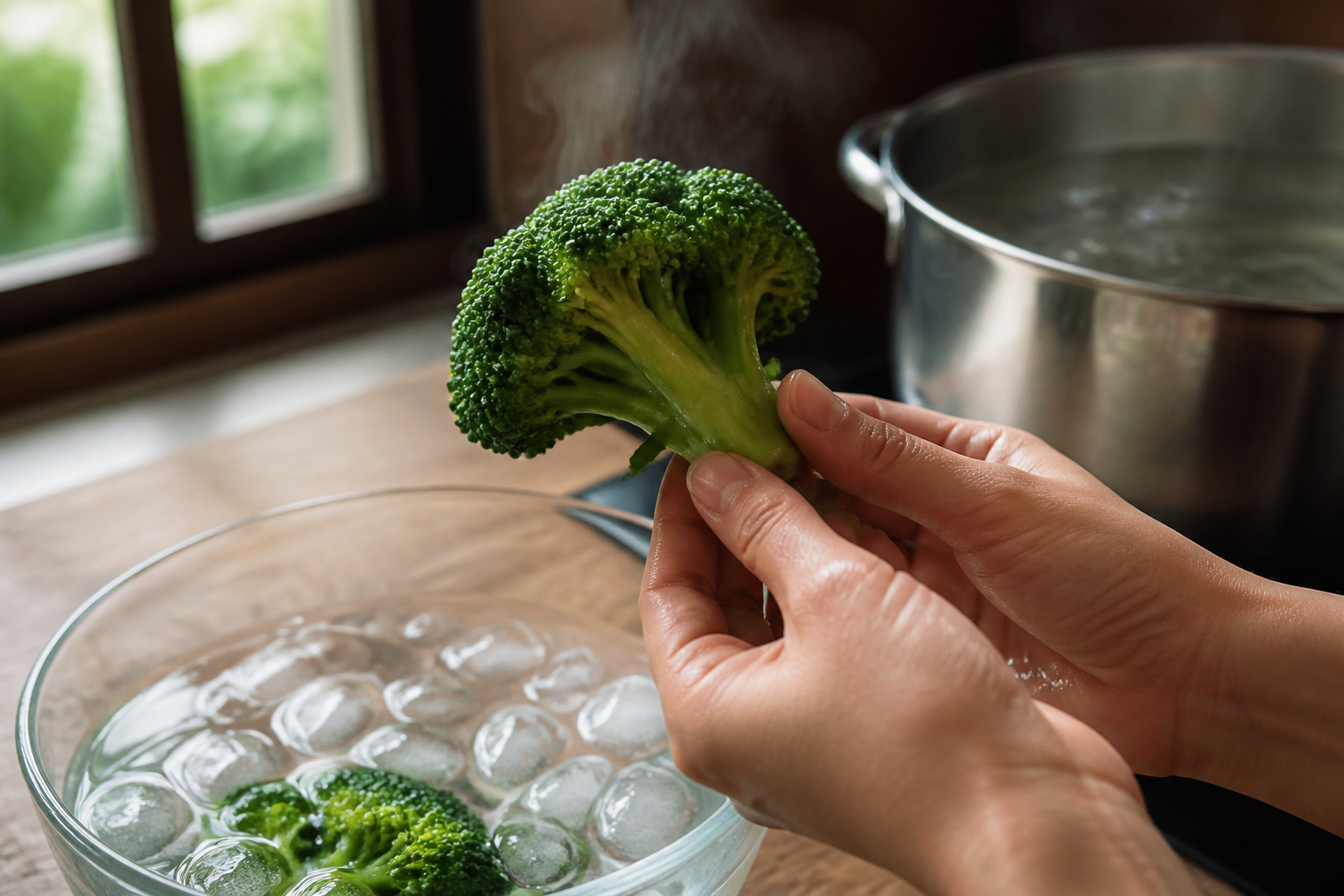 Cuisson du brocoli : astuces pour le garder vert et croquant