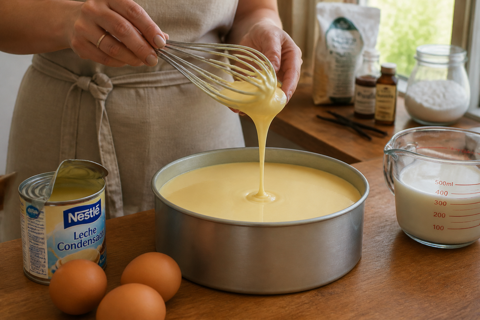 Flan au lait concentré : 3 œufs suffisent pour un dessert crémeux