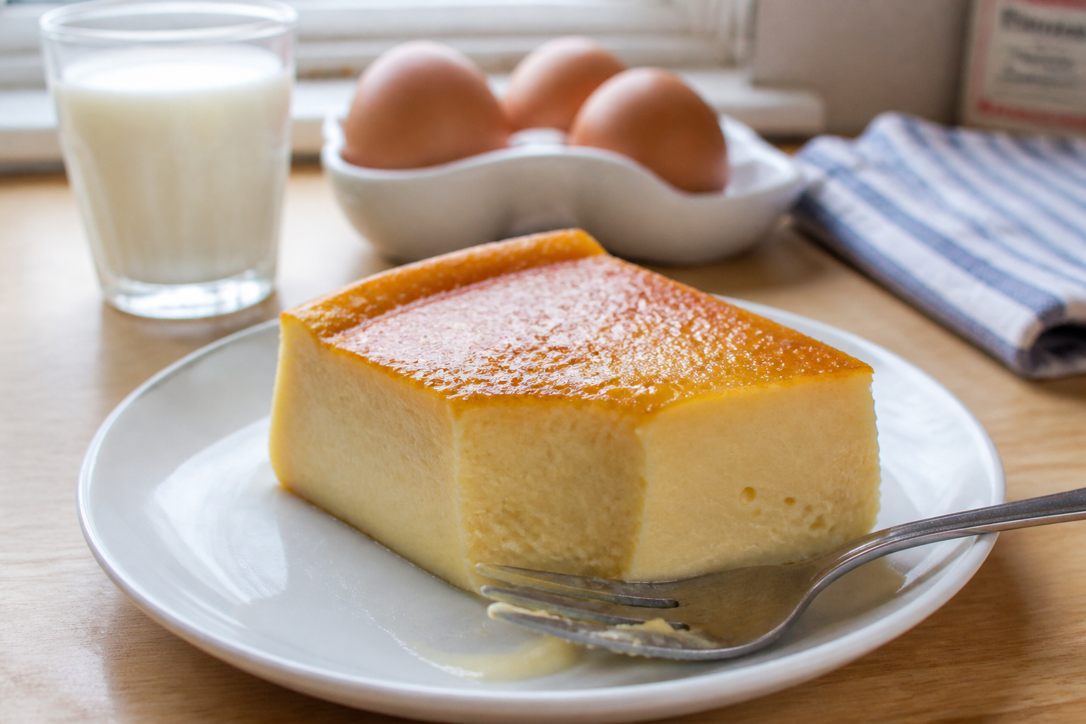 Flan aux œufs : la recette ultra crémeuse