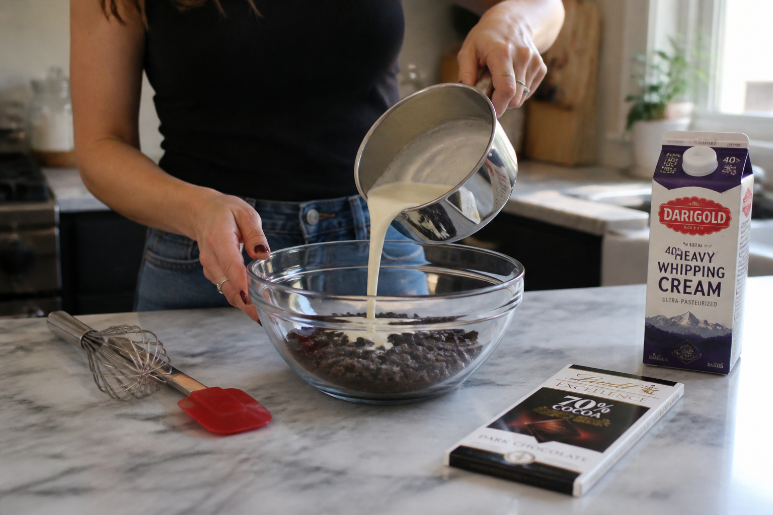 Ganache au chocolat : la recette inratable