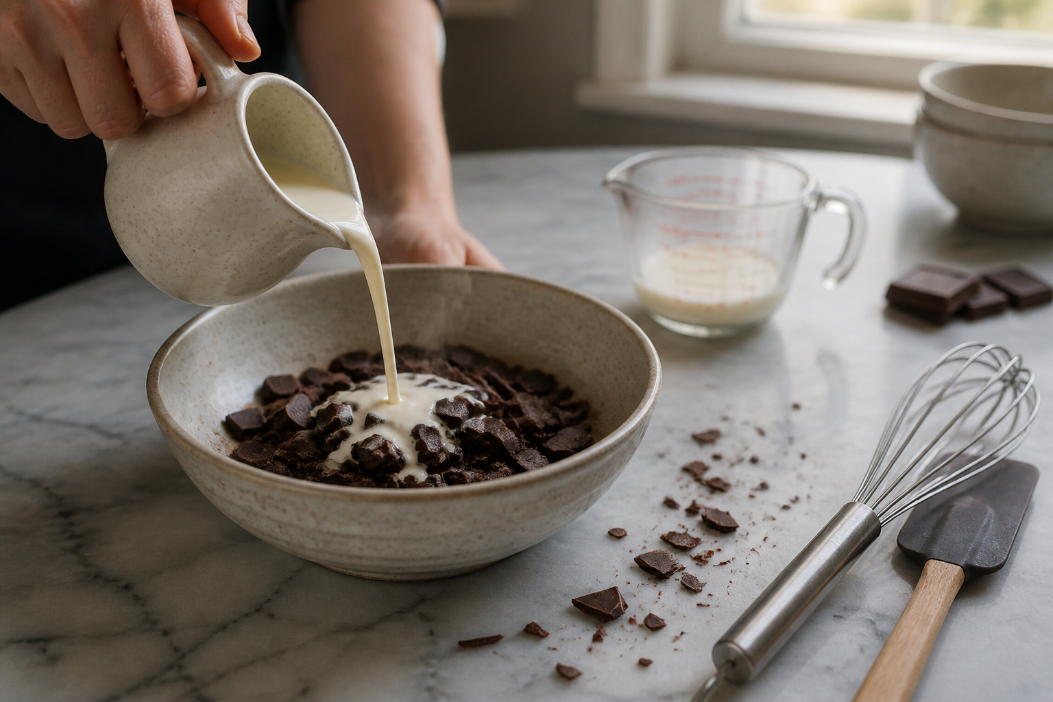 Ganache au chocolat : la recette inratable