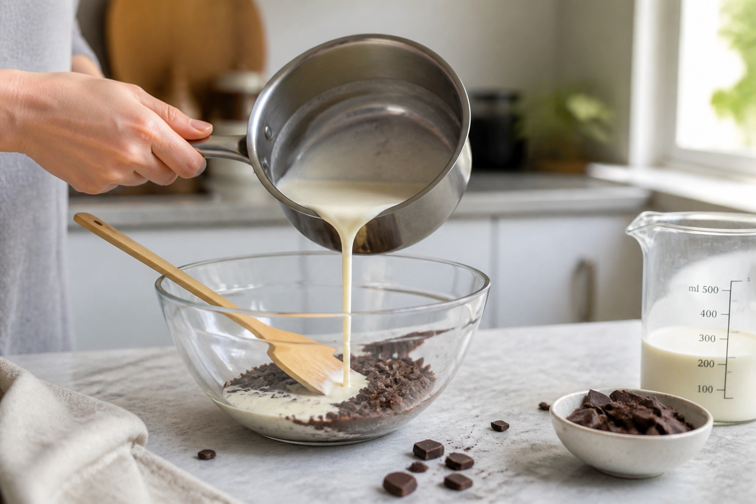 Ganache au chocolat : la recette inratable