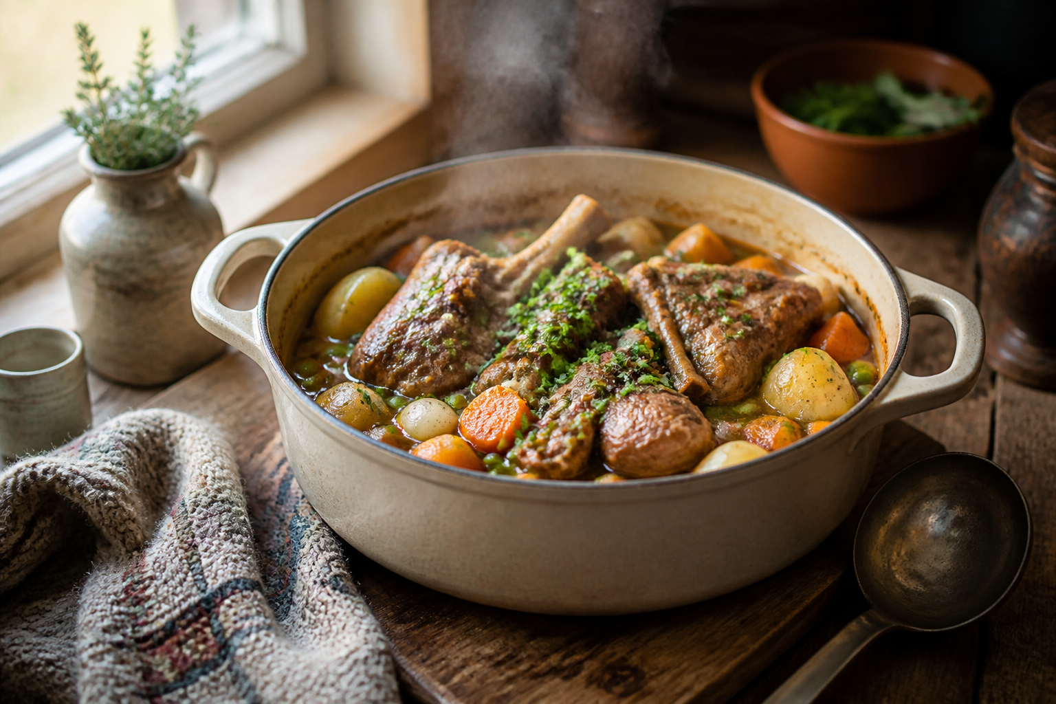 Navarin dagneau de grand-mère : le mijoté qui réchauffe