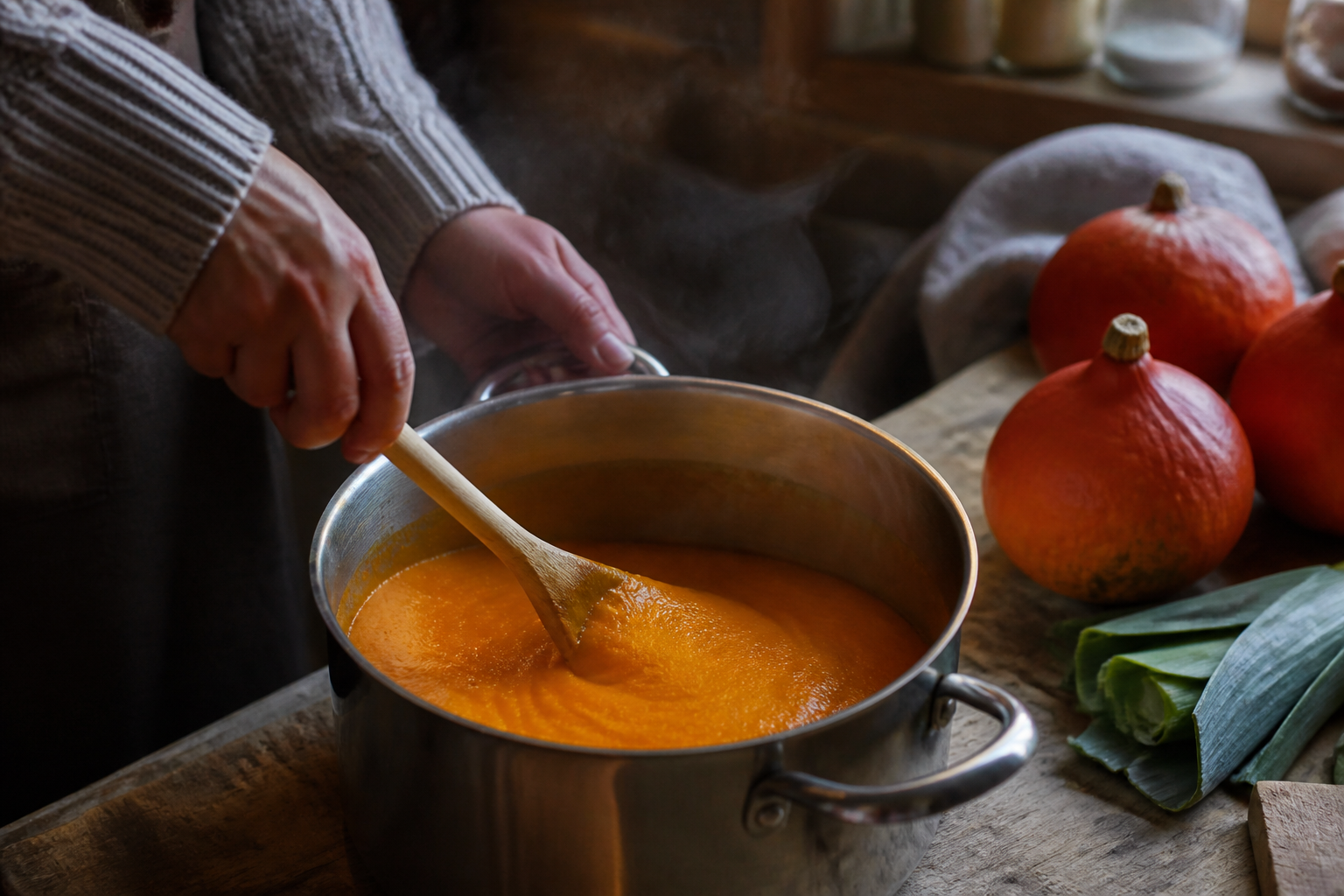 Purée de potimarron onctueuse : la recette facile