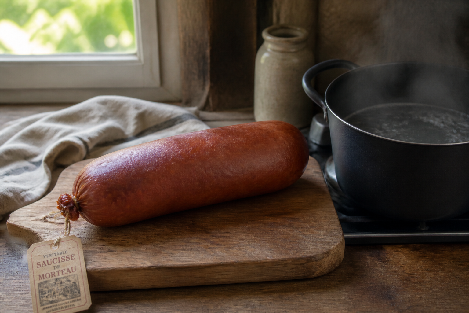 Saucisse de Morteau : la cuisson parfaite pour un goût fumé