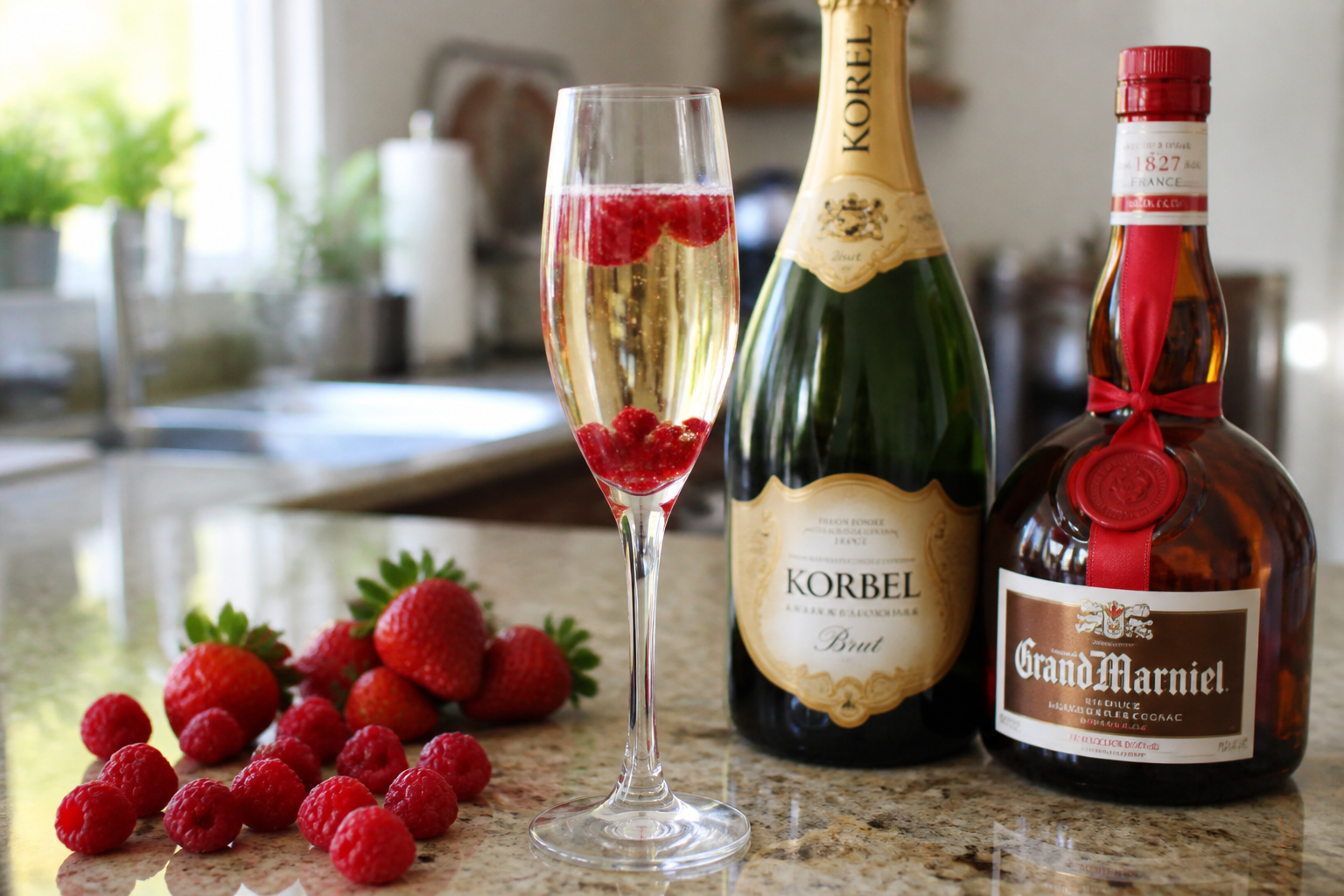 Soupe de champagne aux fruits rouges : la recette qui épate