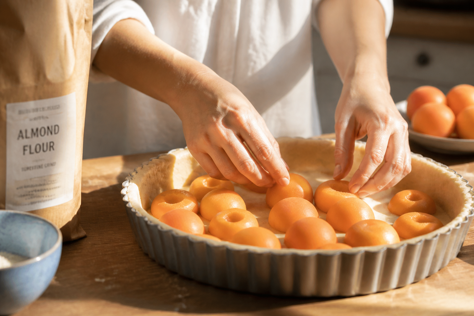 Tarte aux abricots croustillante : le geste anti-détrempage