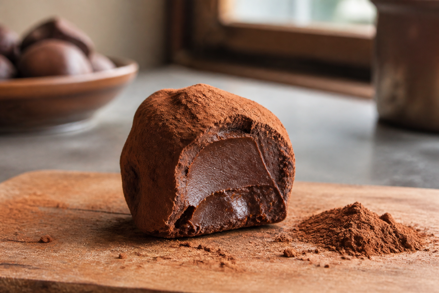 Truffes au chocolat : les caractéristiques d'une vraie truffe
