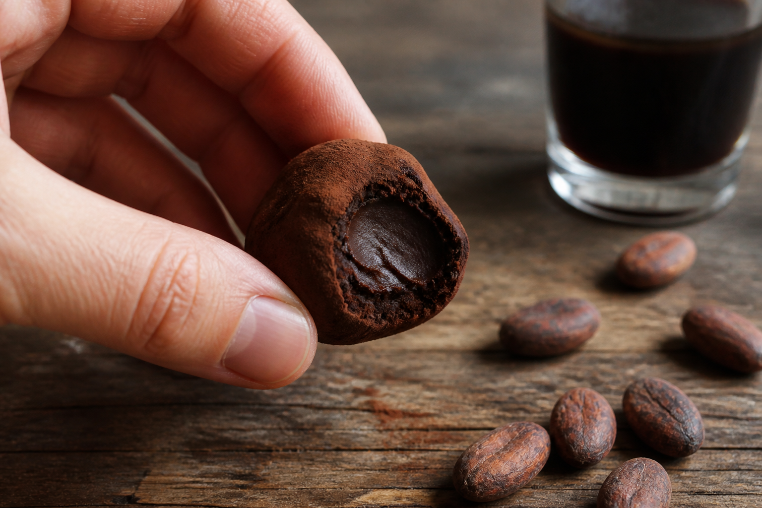 Truffes au chocolat : les caractéristiques d'une vraie truffe