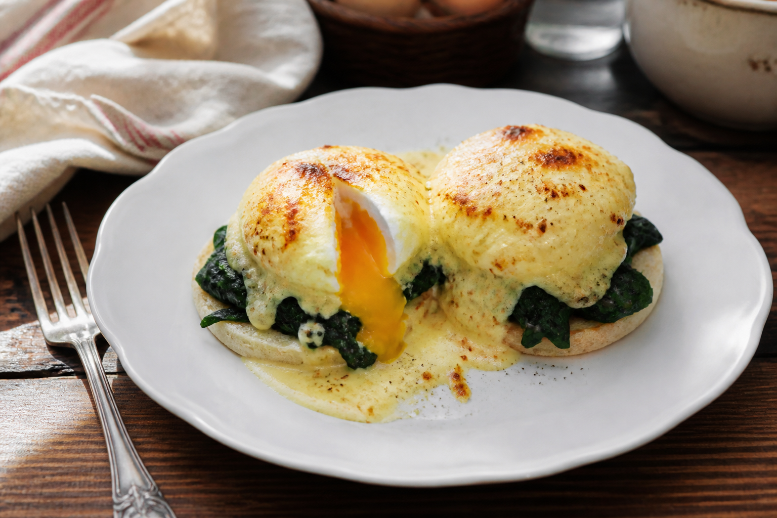 Œufs florentine : la recette classique
