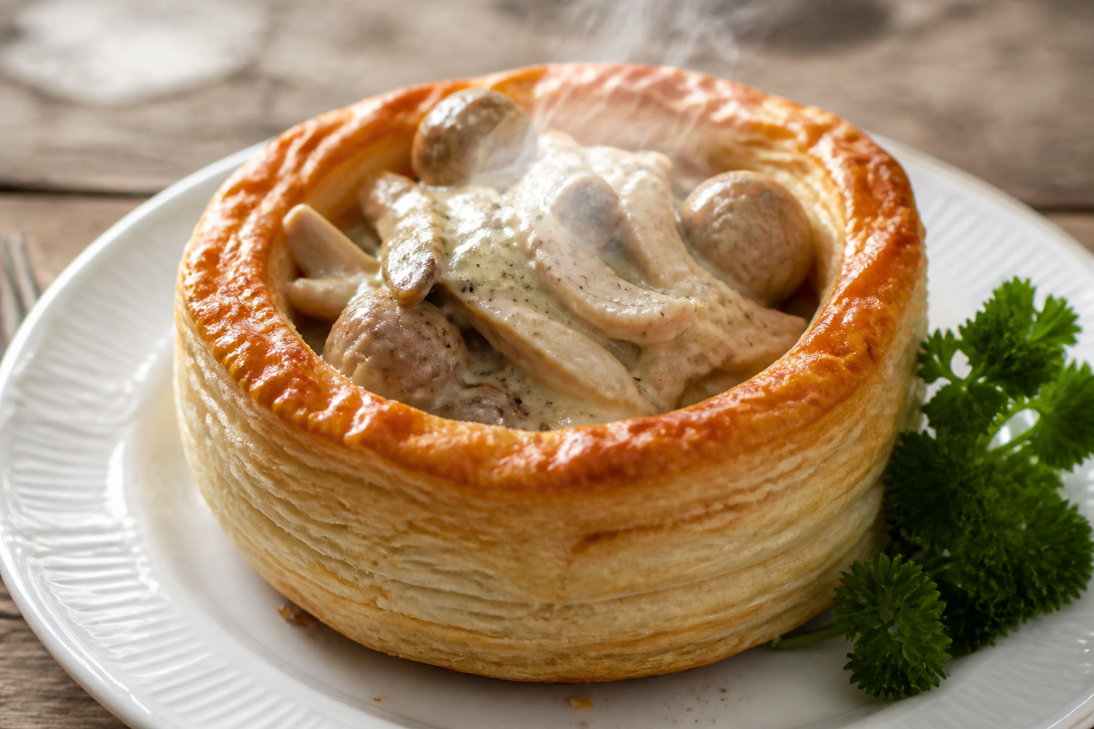 Vol-au-vent : la recette classique