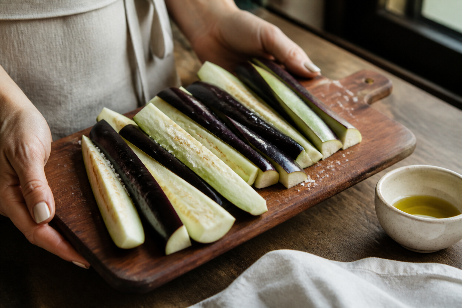 Aubergines grillées au four : obtenir une texture fondante sans friteuse