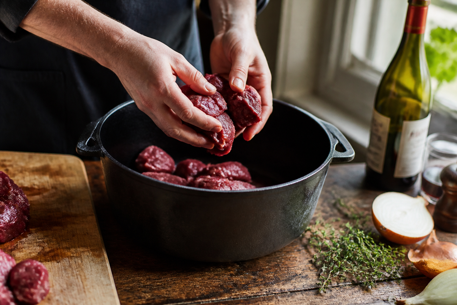 Bœuf bourguignon fondant : les étapes à ne pas sauter
