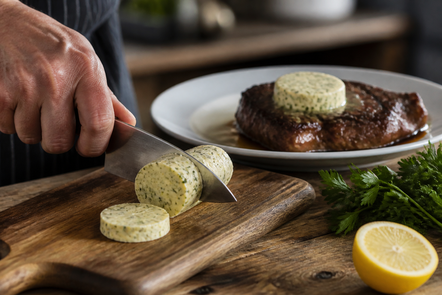 Beurre maître d’hôtel : la recette simple pour viandes et poissons
