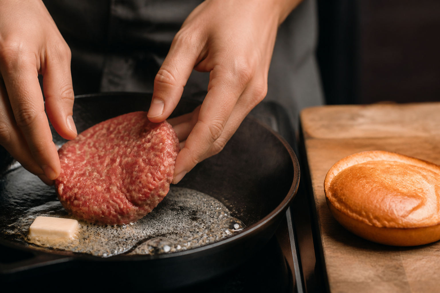 Burger maison : comment obtenir un steak juteux et un pain moelleux