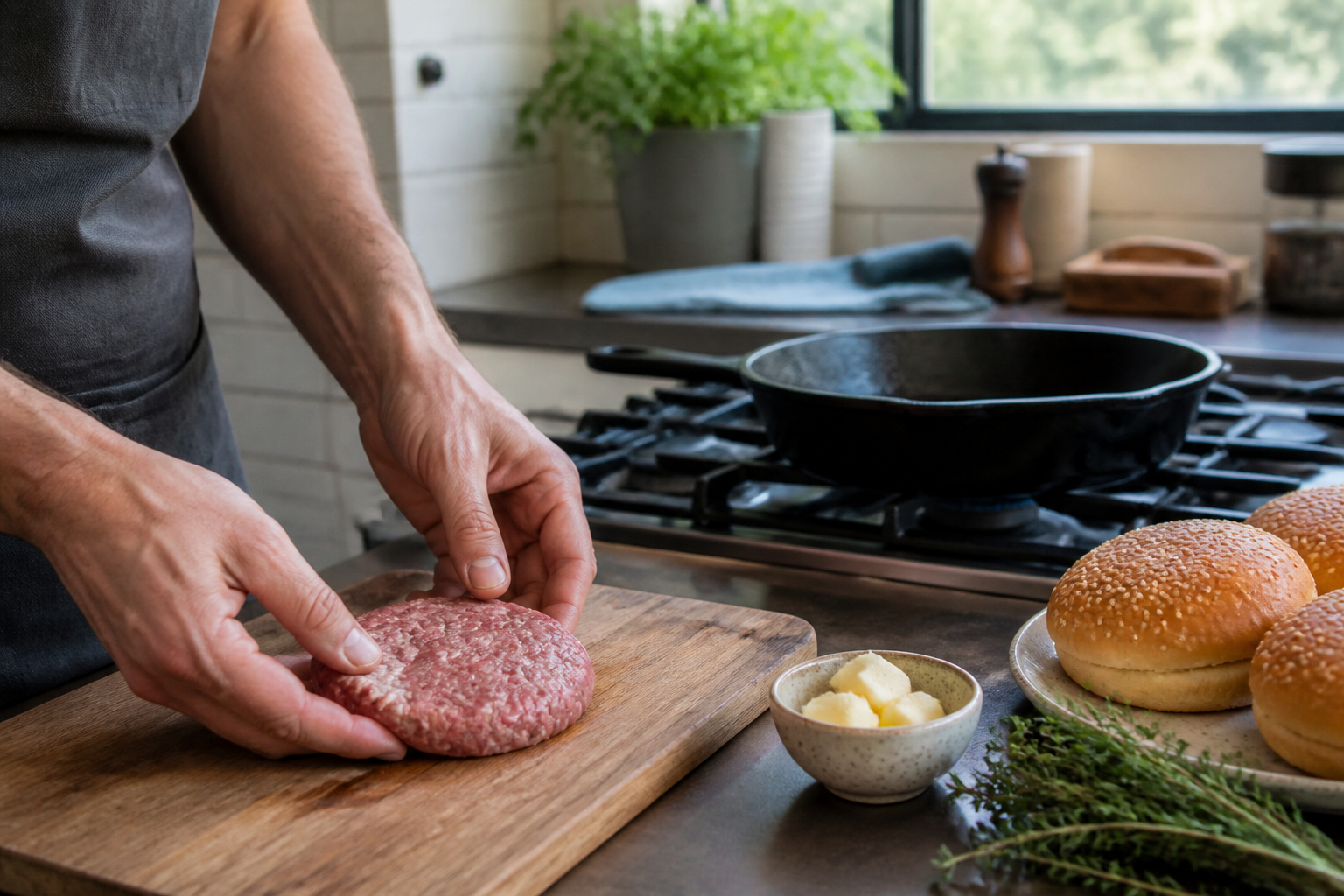 Burger maison : comment obtenir un steak juteux et un pain moelleux