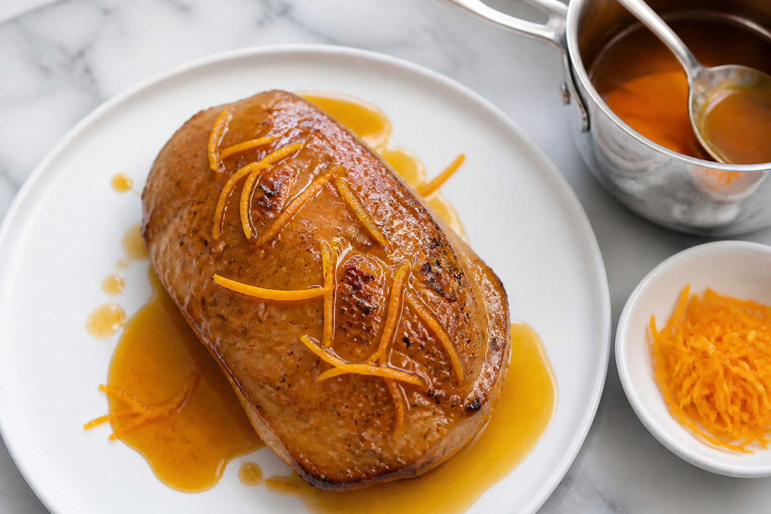 Canard à l’orange facile : la sauce brillante sans amertume