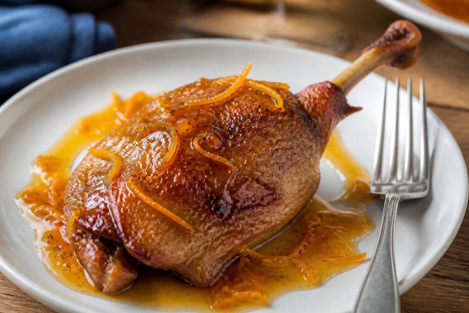 Canard à l’orange facile : la sauce brillante sans amertume