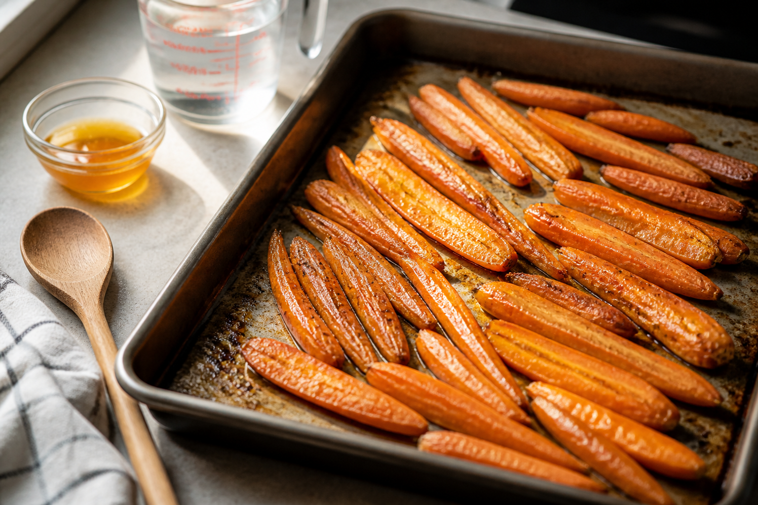 Carottes rôties au miel : la cuisson qui les caramélise sans les brûler