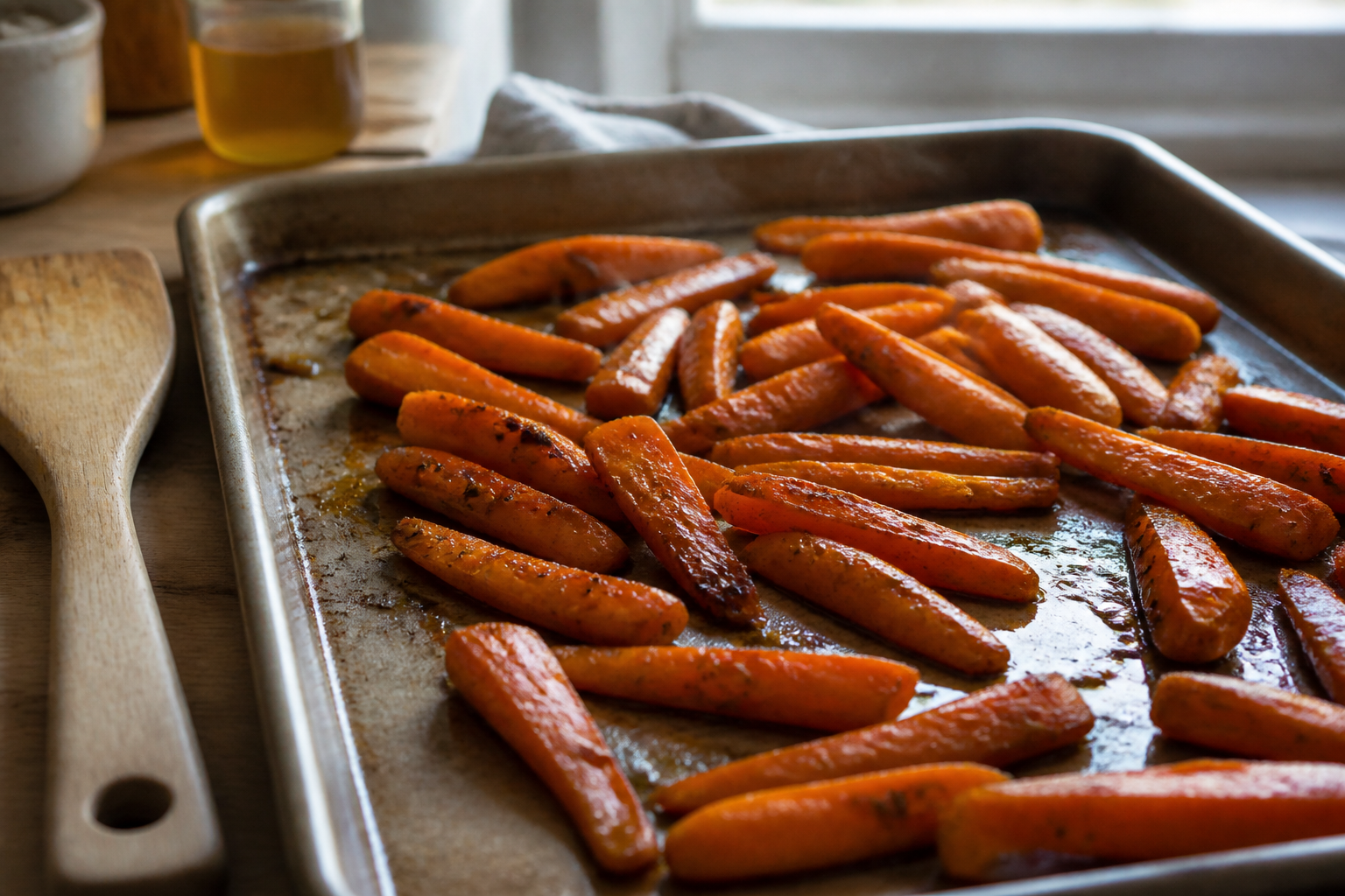 Carottes rôties au miel : la cuisson qui les caramélise sans les brûler