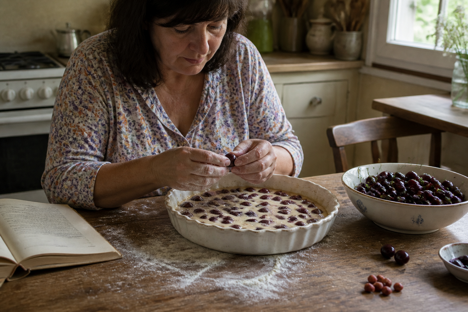 Clafoutis aux cerises : faut-il dénoyauter les fruits ou pas ?
